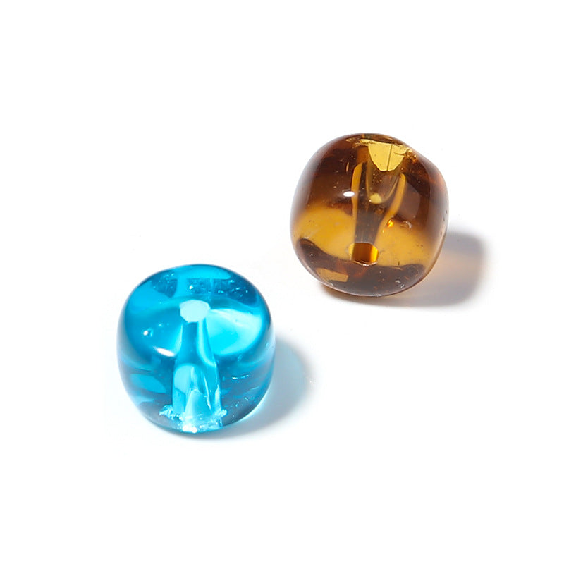 Cuentas al por mayor 50pcs/paquete 8*6 mm oblato